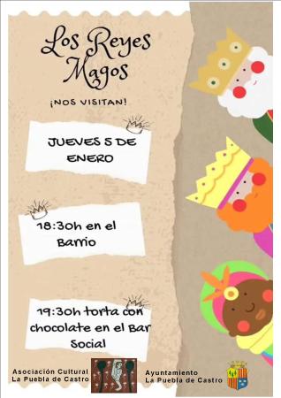 Imagen ¡Mañana nos visitan los Reyes Magos!