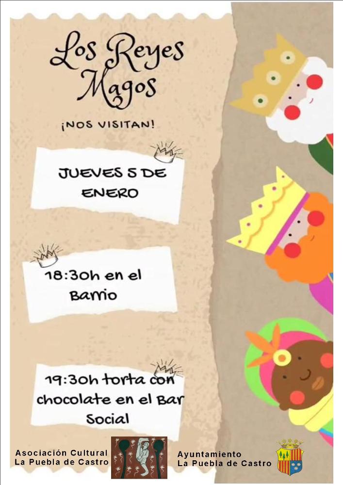 Imagen ¡Mañana nos visitan los Reyes Magos!