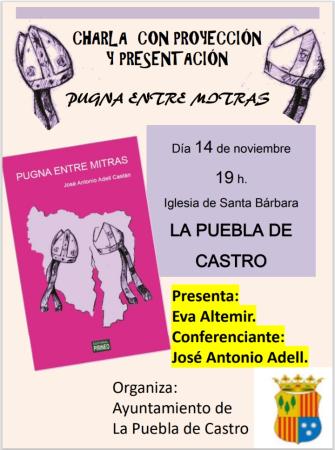 Imagen Charla con proyección y presentación del libro de Jose Antonio Adell...