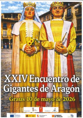 Imagen XXIV Encuentro de Gigantes Aragón. Graus, 10 de mayo de 2026