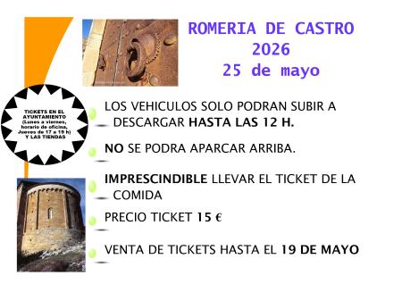 Imagen Romería de Castro, lunes 25 de mayo de 2026