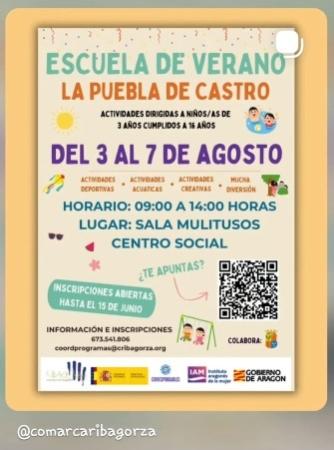 Imagen ESCUELA DE VERANO DEL 3 AL 7 DE AGOSTO.