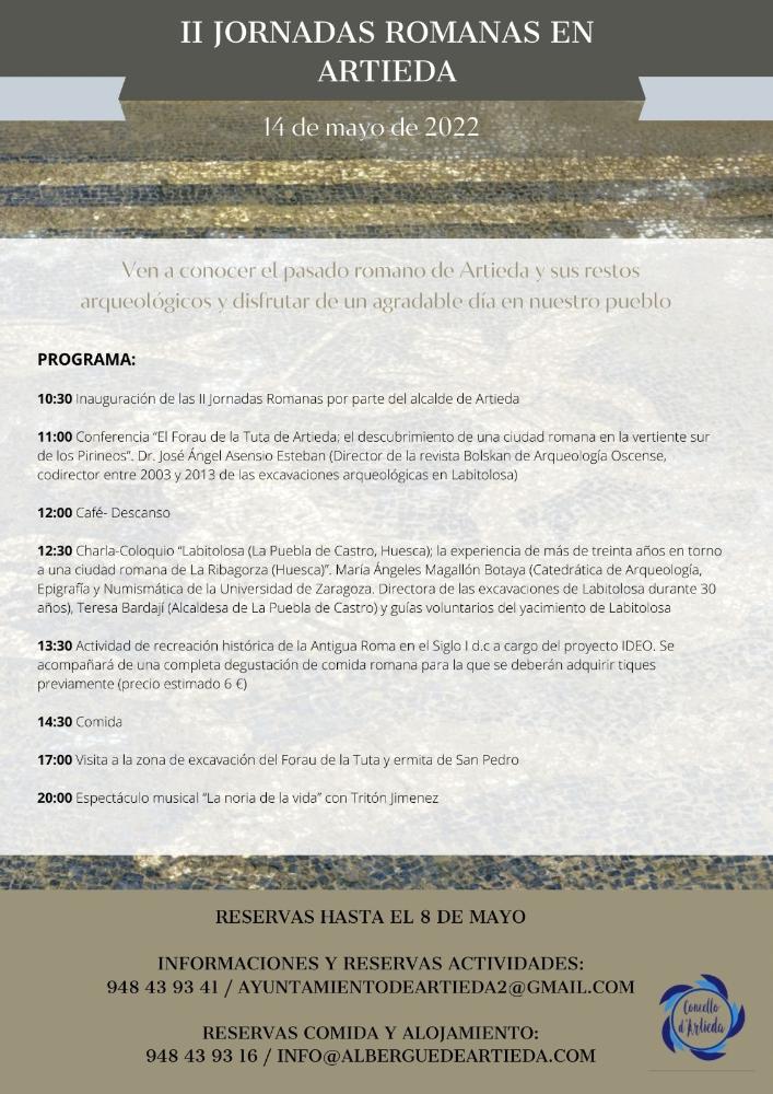 Imagen II Jornadas Romanas en Artieda el 14 de Mayo 2022