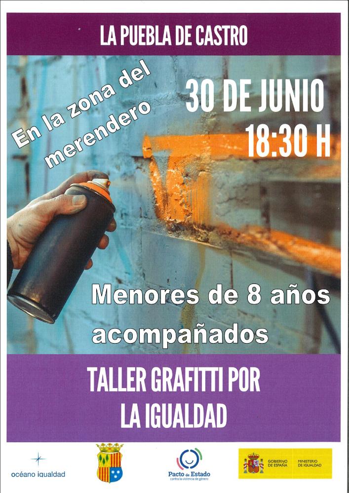 Imagen Taller de Graffiti por la igualdad 30 de junio
